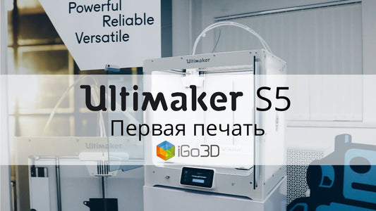 Первая печать на UltiMaker S5
